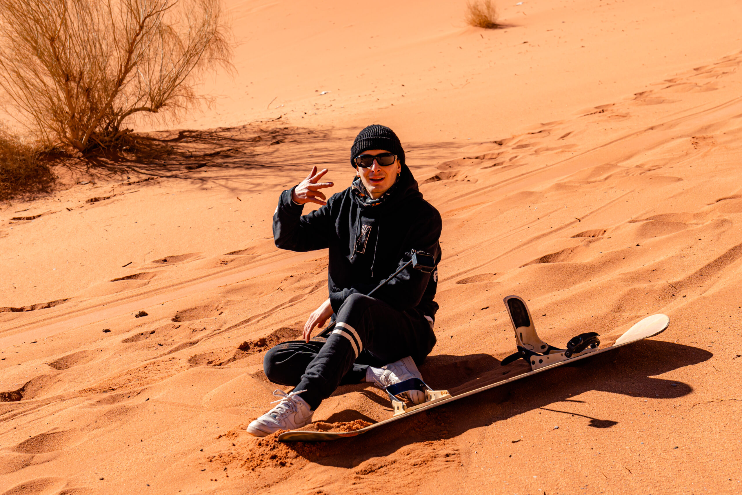 Sandboarding in Wadi Rum - Photo 5